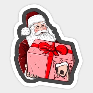 Santa Claus Troll Sticker